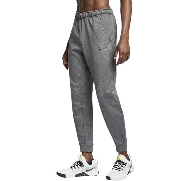 Nike Men's Size L Therma-Fit Sweatpants Gray Joggers Training Athletic NWT - Picture 1 of 9